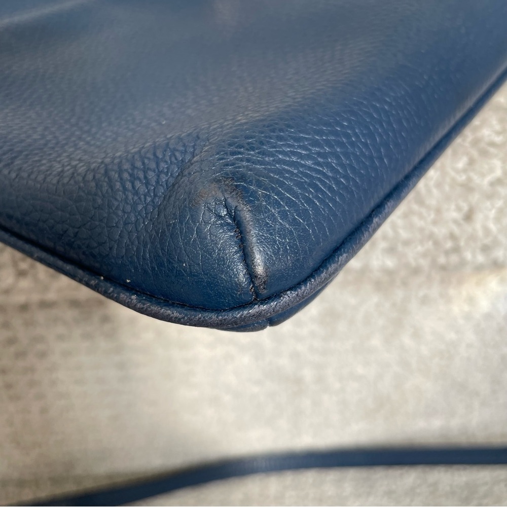 Coach Blue Leather Crossbody Bag - Picture 12 of 16